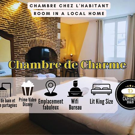 Chambre Privee Confort Charme Hypercentre Chez L'Habitant Troyes Luaran gambar